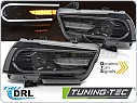 Přední světla, světlomety, lampy Dodge Charger LX II, 2011-2015, LED, SEQ, černé