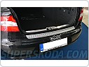 Ochranný kryt zadního nárazníku pro Škoda Superb II sedan 2009-2013 - stříbrný