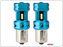 CANBUS LED žárovky 1156 BA15S P21W R10W R5W 4SMD 1860 Bílé 12V 24V, 2 ks