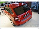 Ochranný kryt zadního nárazníku pro Škoda Rapid SpaceBack - ALU vzhled