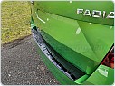 Ochranný kryt zadního nárazníku pro Škoda Fabia III Combi Facelift - černý lesklý