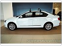 Boční lišty dveří pro Škoda Octavia III sedan - černé