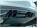 Zadní difuzor pro Škoda Superb III Sportline - 4 žebra