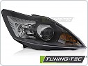 Přední světlomet Ford Focus MK2, 2008-2010, AFS, pravý 1ks, černý