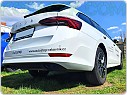 Atrapy výfuků pro Škoda Octavia IV RS style - černé 