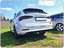 Atrapy výfuků pro Škoda Octavia IV RS style - černé 