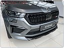 Ochranná lišta předního nárazníku - černý lesklý klavírlak, Škoda Kodiaq RS Facelift, Sportline Facelift