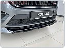 Ochranná lišta předního nárazníku - černý lesklý klavírlak, Škoda Kodiaq RS Facelift, Sportline Facelift