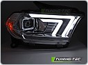 Přední světla, světlomety, lampy Dodge Durango 2010-2013, LED TubeLight, SEQ, chrom 