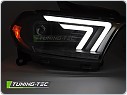 Přední světla, světlomety, lampy Dodge Durango 2010-2013, LED TubeLight, SEQ, černé