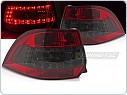 Zadní LED světla, světlomety, lampy VW Golf 5, 6 variant, 2007-2013, červeno kouřová, LDVWW2