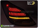 Zadní LED světla, světlomety, lampy Mercedes C-Class W205, 2014-2021, červeno-černé, SEQ