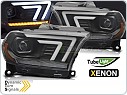Přední xenonová světla, světlomety, lampy Dodge Durango 2010-2013, TubeLight, SEQ, černé