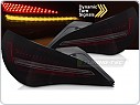 Zadní LED světla, světlomety, lampy Mercedes CLA C117, 2013-2016 OE, SEQ, černo červené kouřové