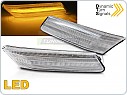 Boční LED dynamické blinkry Porsche 911, 997 Carrera 2004-2009, Boxster 987 2005-2008, bílé