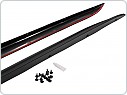 Prahové lišty BMW G22, G23, 2020-, PERFORMANCE STYLE, matně černé
