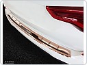 Kryt zadního nárazníku, NEREZ AVISA, BMW X3 2017- (G01, ŽLUTÁ OCEL, CARBON)