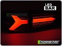 Zadní LED světla, světlomety, lampy Toyota RAV4 2019-, LED BAR, SEQ, černé