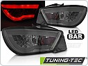 Zadní LED světla, světlomety, lampy Seat Ibiza 6J 3D, 2008-2012, kouřová