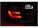 Zadní LED světla, světlomety, lampy BMW E46, 2001-2005 sedan, LED BAR, červenobílé