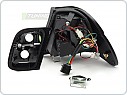 Zadní LED světla, světlomety, lampy BMW E46, 2001-2005 sedan, LED BAR, červenobílé