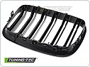 Přední maska BMW X5 E70 (2007-2013), X6 E71 (2008-2014), leskle černá double bar