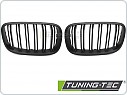 Přední maska BMW X5 E70 (2007-2013), X6 E71 (2008-2014), matně černá double bar