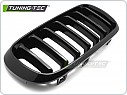 Přední maska BMW X5 F15 (2013-2018), X6 F16 (2014-2019), leskle černá