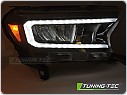 Přední FULL LED světla, světlomety, lampy Ford Ranger V 2016-2022, LED, DRL, SEQ, černé LPFO93
