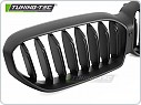 Přední maska, ledvinky BMW G30, G31 LCI 2020-2023, černá matná, GRBMN3