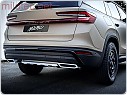 Koncovky výfuku Škoda Kodiaq II, 2024- Alu Brush