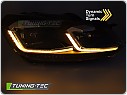 Přední světlomety, světla, lampy Volkswagen Golf VI, 2008-2012, Black, SEQ, DRL, LPVWZ8