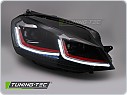 Přední světlomety, světla, lampy Volkswagen Golf VII, 2013-2017, LED, SEQ, DRL, red LPVX06
