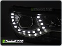 Přední světlomety, světla, lampy Volkswagen Tiguan, 2007-2011, Black DRL, LPVWZ6