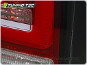 Zadní světlomety, světla, lampy VW T5, 2003-2009, LED BAR, SEQ, červené LDVWL1