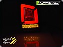 Zadní LED světla, světlomety, lampy VW T5, 2010-2015, LED BAR, SEQ, černočiré