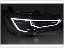 Přední světla, světlomety, lampy Mitsubishi Lancer 8, 2008-2016, TubeLight, DRL, černé