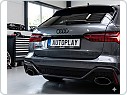 Držák SPZ, podložka pod značku 3D nápis, Audi