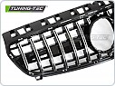 PŘEDNÍ MASKA MERCEDES A W176 2012-2015, ČERNÁ, CHROM