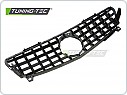 PŘEDNÍ MASKA MERCEDES A W176 2015-2018, GT, ČERNÁ, CHROM