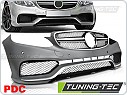 Přední nárazník Mercedes W212, 2013-2016 E63 AMG Styl S PDC