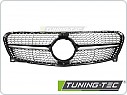 PŘEDNÍ MASKA MERCEDES GLA X156 2013-2016, DIAMOND, CHROM ČERNÁ, GRME03