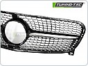 PŘEDNÍ MASKA MERCEDES GLA X156 2013-2016, DIAMOND, CHROM ČERNÁ, GRME03