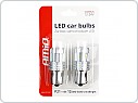 LED CANBUS 3020 UltraBright 22SMD 1156 BA15S P21W R10W R5W bílá 12V/24V, balení 2 ks