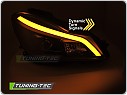 PŘEDNÍ SVĚTLA MERCEDES C W204, 2011-2014, LED TUBE, DRL, SEQ, LPMEF3 černé