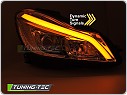 PŘEDNÍ SVĚTLA MERCEDES C W204, 2011-2014, LED TUBE, DRL, SEQ, LPMEF2 chrom