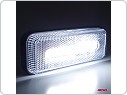 Obrysové světlo LED, OM02 12-24V, bílá barva