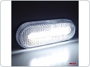 Obrysové světlo LED, OM01 12-24V, bílá barva