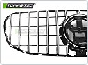 PŘEDNÍ MASKA MERCEDES GLS X167, 2019-2023, ČERNÁ CHROM, grme01