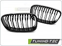 ŘEDNÍ MASKA BMW F20 / F21, 2011-2014, DOUBLE LAMELS, ČERNÁ LESKLÁ